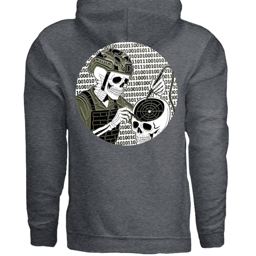 DARK HEATHER - G185 - BACK