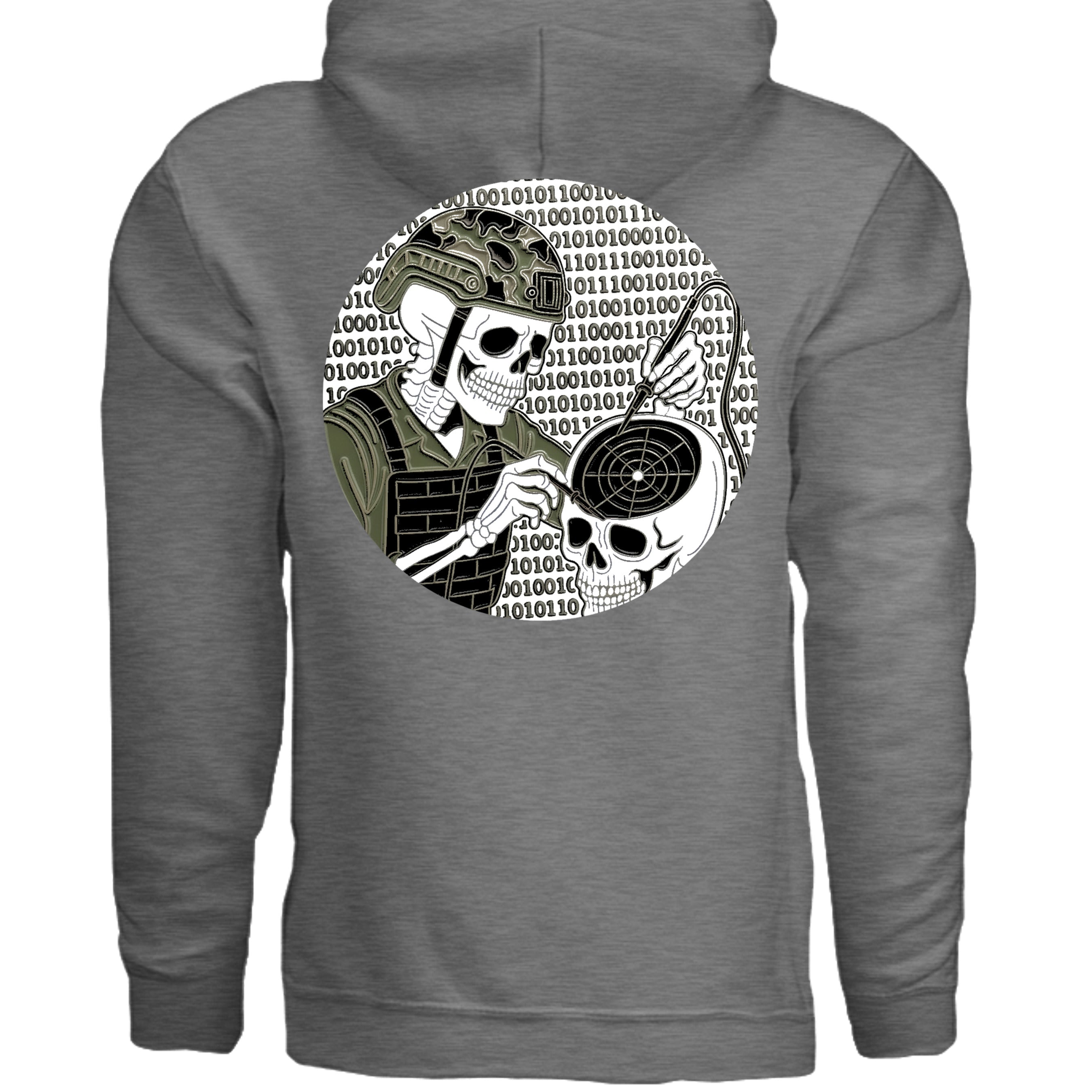GRAPHITE HEATHER - G185 - BACK